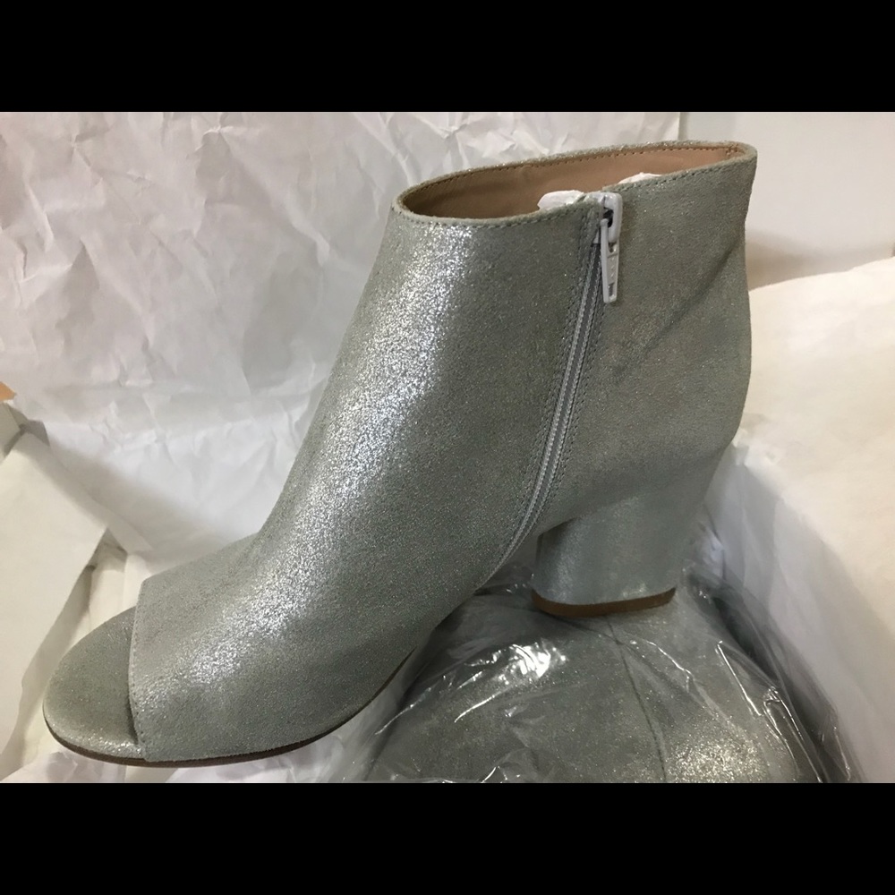 Maison Margiela Chunky-Heel Open-Toe Booties